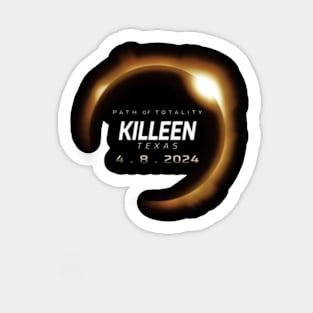 Total Solar Eclipse 2024 een Texas April 8 2024 Sticker